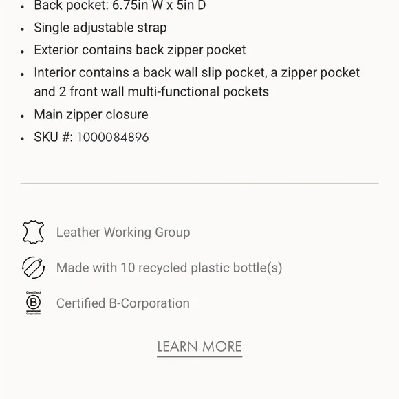 The Sak Los Feliz hobo bag NWT - Picture 4 of 10